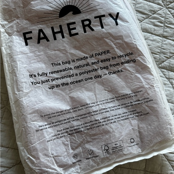 Faherty Stretch Cord Wide Leg - Women's Pink Jeans - Picture 6 of 7